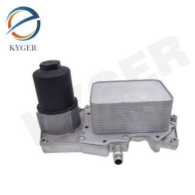 Beli KYGER Pendingin Oli Mesin Berkualitas Tinggi Aluminium Radiator AL3Q6B624-DB Untuk Land Rover Range Rover 448DT 2013- LR022895 pembuatan online