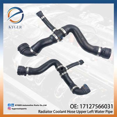 Radiator Coolant Hose Bagian atas kiri pipa air 17127566031 1712 7566 031 Untuk BMW E90 E91 E92 E93 E82 E90