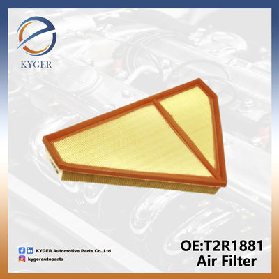 Suku Cadang Otomotif Filter Udara Mesin T2R1881 T2R1882 untuk Jaguar F-Type X152