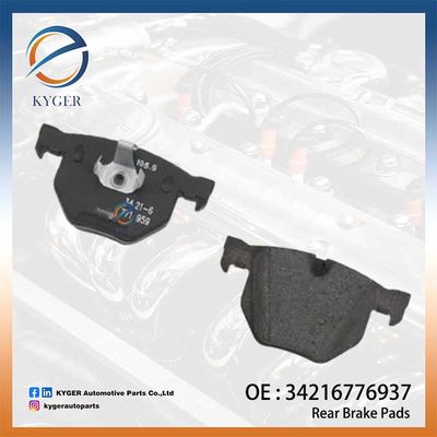 Kampas Rem Belakang 3421 6776 937 34216776937 34216868497 34216857108 34212413041 untuk BMW E60 E61 E63 E64 F15 F85 Kampas Rem