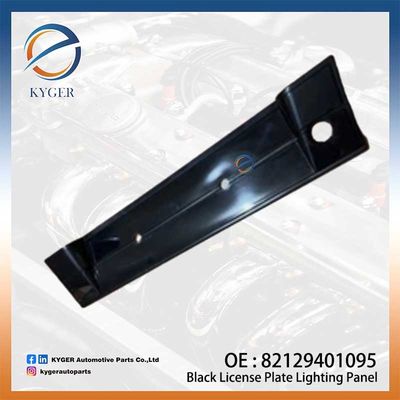 Panel pencahayaan plat nomor hitam untuk 1989-1995 BMW E34 88-94 E32 525i 530i 535i 735i Plat nomor belakang Heckblende 82129401095