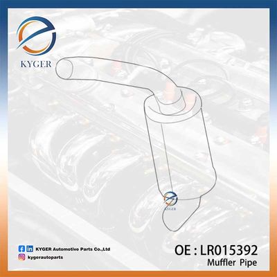 Muffler Pipe Muffler Assembly LR015392 for Land Rover Range Rover Sport 2010-2013